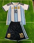 Argentina National Football Team Kids  10 Set World Cup Edition New Size 26  l 
