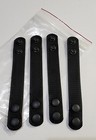 Bianchi 6406 Accumold 1  Wide Black Snap Belt Keeper - 4 Pcs - Fit 2 25  Belt