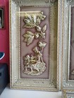 Vintage Mid Century Four Seasons By Metalcraft Floral Wall Art Picture Shadowbox