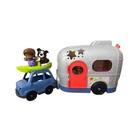Fisher Price Little People Light-up Camper Playset Complete Tested Euc