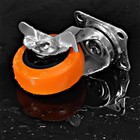 3 Inch Caster Wheels Set Of 4 Heavy Duty Locking Swivel Polyurethane Casters