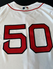 Mookie Betts Game Used 2017 Postseason Boston Red Sox Home Jersey Mlb Certified