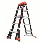 Little Giant Select Step 5 -8  Fiberglass Step Ladder 375lb  used  15130-001