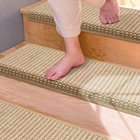 Brakki Bullnose Carpet Stair Treads  Stair Treads For Wooden Steps  14pcs