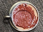 Antique Catholic Reliquary Theca Pendant St  Aemilii Ep  M  Bishop Martyr Wax   