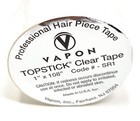 Double Sided Medical Grade Adhesive Tape Roll  1 Inches X 108 Clear 