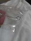 Silver Tone Metal Tiara Crown Headpiece Clear Rhinestone Crystal Headband