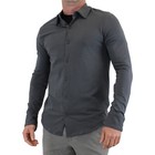 True Classic Men s  Knit Long Sleeve  Slightly Relaxed Fit Collard Shirt
