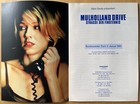 Mulholland Drive David Lynch  German Press Kit  Naomi Watts  Laura Harring