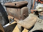 Atlanta Stove Works 27 Box Cast Iron Wood Burning Stove - Hard To Find  
