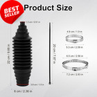 Inner Tie Rod Boot Kit  Silicone Steering Rack Dust-proof Boot  Car Rack Bellow