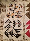 Lot 8 Quilt Blocks Unfinished 