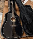 Takamine Gd30ce-12 Blk Acoustic-electric Guitar W  Hard Case   Upgrades