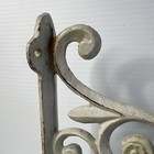 Cast Iron Bracket White Rose 10 5   x9 5   