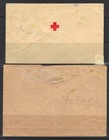 Palestine-uk 1940 Two Field Post Office  121 Cover Jerusalem To Berkshire Both