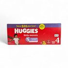 Huggies Little Movers Lion King Disposable Baby Diapers  size 4  - 168 Count