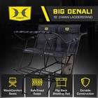Hawk Big Denali 2 Man Climbing Tree Stand  18 Foot Deer Hunting Ladderstand