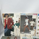 Vogue Sewing Patterns Lot Of 16 Designer Used Cut   Uncut