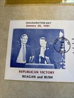 President Ronald Reagan Inauguration Day 7 20 81 Stamped Envelope Plastic Cover
