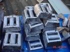 Lot Of 8   Lead Scuba Or Snorkeling Dive Weights Total Weight 33 Lbs