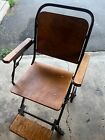 Antique Wooden Wheelchair Gendron 1800   s Early 1900   s Vintage Works 