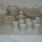 Heritage White  made In England  Stamp By Johnson Brothers Vintage Discontinued