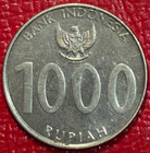 High Grade 2010 Indonesia 1000 Rupiah Coin-sep676