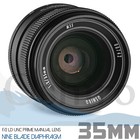 Oshiro 35mm F 2 Full Frame Prime Lens For Canon Eos Ef Mount Dslr Cameras