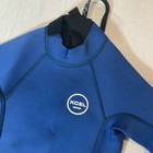 Xcel Axis 2mm Wetsuit Youth Size 8 Blue Long Sleeve Back Zip