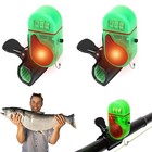 4pcs Electronic Led Light Fishing Bite Sound Alarm Alert Bell Clip On Fish Rod