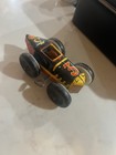 1930 s Marx Toys  3 Litho Race Car Tin Wind-up Toy - Works Great Condition