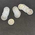 16 Clear Chip Spacers Casino Style Blackjack Poker Dealer Tray Markers Gambling