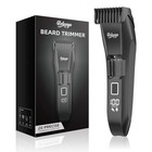 Beard Trimmer For Men Adjustable  Professional Cordless Trimmer With 20 Black