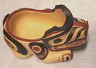 Boma Canada Signed Ceremonial Bowl Used By Native People Of The Northwest Coast