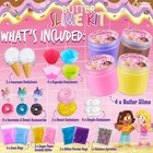 Butter Slime Kit For Girls - Fluffy  Scented Butter Slime With Ice Cream  Don   