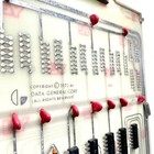 Data General Nova 5470 Bus Switch Pcb 15in 1973 Dgc Gold Edge Vintage Board