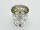 George Ii Sterling Silver Neoclassical Beaker Cup Antique 1734 London