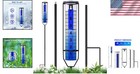 Upgraded Rain Gauge  Freeze Proof Rain Gauge Outdoor Best Rated  Large Clear Num