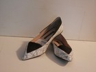 French Connection Black And White Flats Leather Uppers Comfort Inners