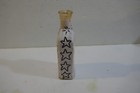 Original Silly Faces Art Glass Bottle By Burnley Original Art Piece Med Bottle