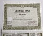 Eastman Kodak Company Netherlands Specimen 1987 Stock Certificate Cameras Film