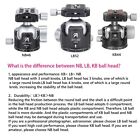 55mm Duty Ball Head All Metal Cnc Tripod Head Heavy  360   Panoramic Ball Head