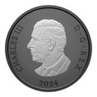 2024 Canada Discovering Dinosaurs Royal Horned Face 1oz Silver Proof Coin
