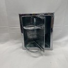 Bathroom Hidden Wall Recessed Spinning Toothbrush Soap Holder Chrome Hall Mack