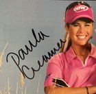 Paula Creamer Signed Autographed 11x14 Photo Lpga Tour Pink Panther Jsa An49233