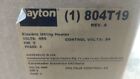 Dayton 804t19 480vac 350 Cfm 17000 Btuh Electric Wall   Ceiling Unit Heater