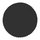Trampoline Replacement Mat Fits 10ft Round Frame W 60 V-rings 5 4  Spring Length
