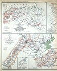 Civil War Map 2nd Corp Va Route Battles Wilderness Gaines Mill Washington Dc