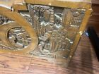 Antique Carved Chinese Camphor Chest Trunk 