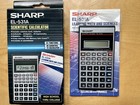 Vintage Sharp El-531a Scientific Calculator  W Box Manual Tested Japan